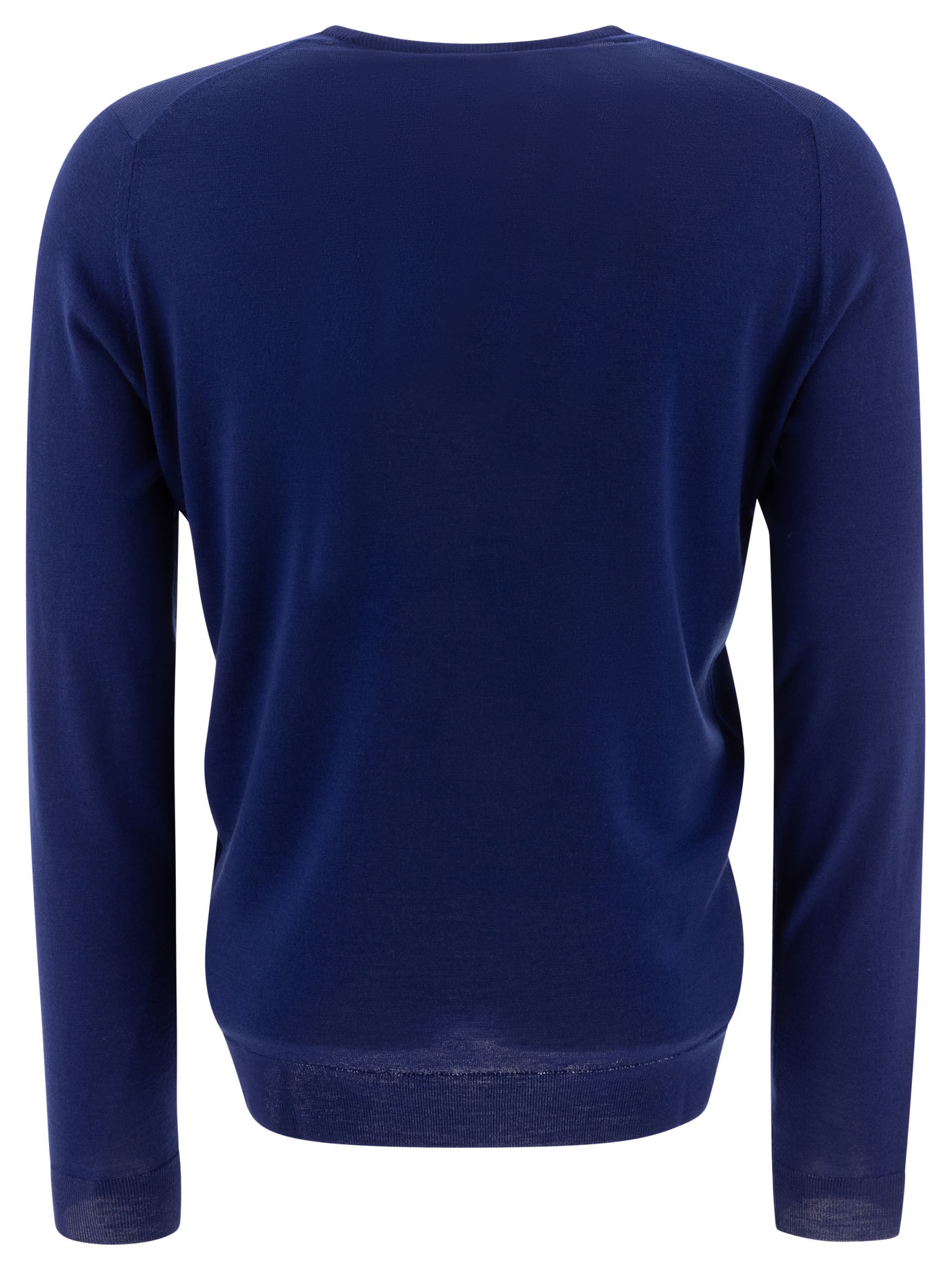 JOHN SMEDLEY Blue Lundy sweater